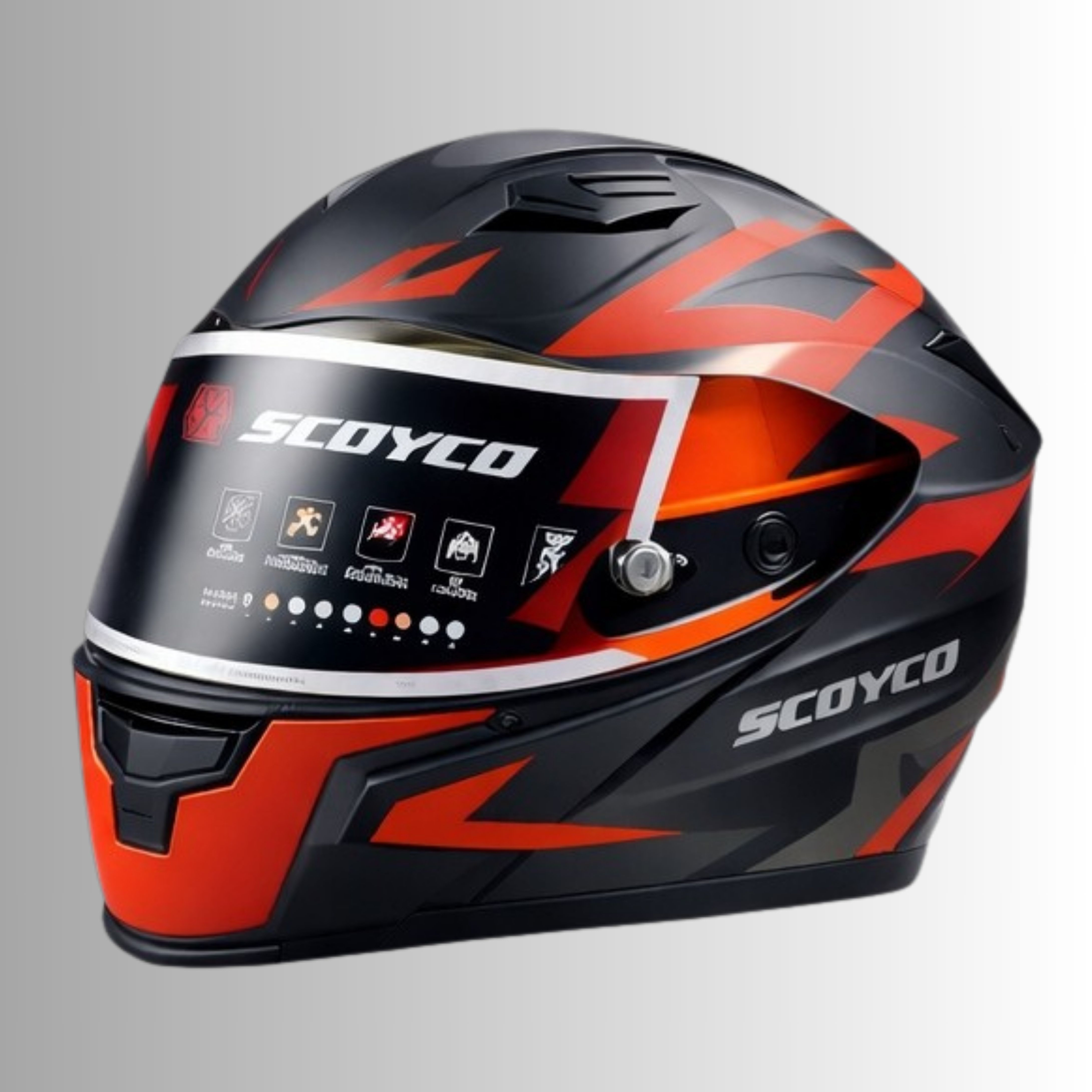  Scoyso-Ff 871 Debris Full Face Kask