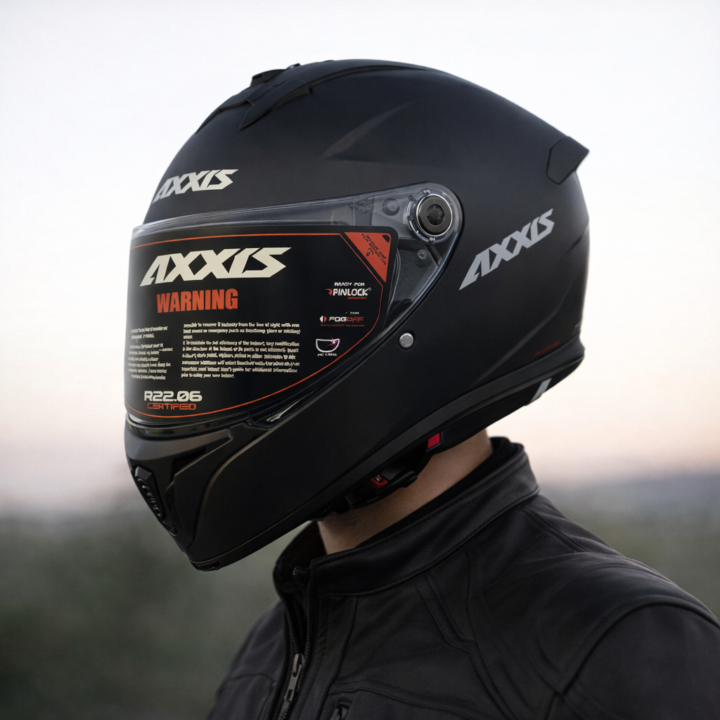 Axxis Fenix Solid Black Matt 